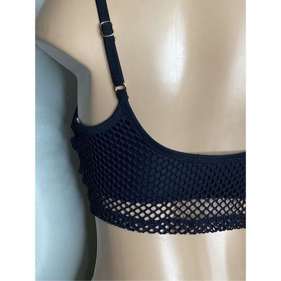 New. Robin Piccone black net bikini. Medium. Retails $214 - Picture 6 of 9